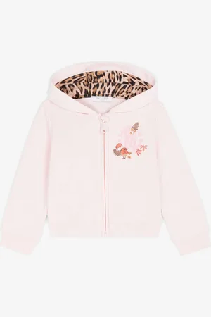Roberto Cavalli Sudadera de algodón con capucha y bordado Monograma RC