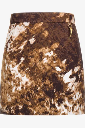 Roberto Cavalli Minifalda con estampado Appaloosa