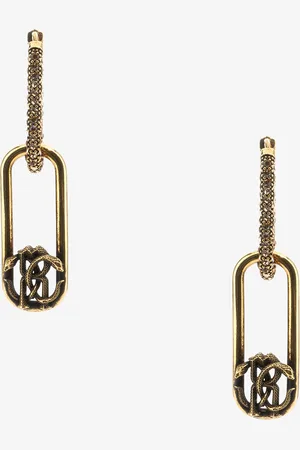 Roberto Cavalli Earrings with Monogram RC