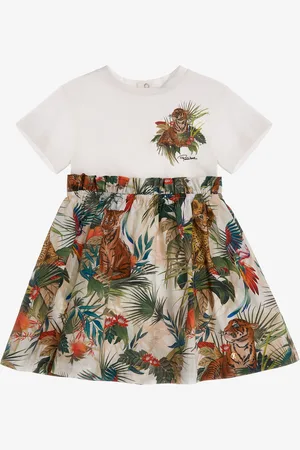 Roberto Cavalli Jungle print dress