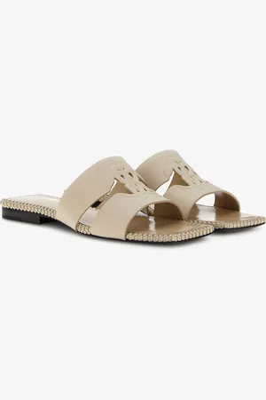 Roberto Cavalli Flat sandals with RC logo
