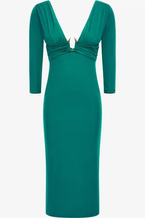 Roberto Cavalli Dress with fang detail
