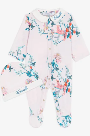 Roberto Cavalli Conjunto para bebé con estampado Floral