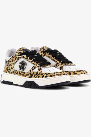 Roberto Cavalli Zapatillas bajas estampado Jaguar