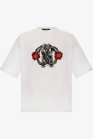 Roberto Cavalli Camiseta con Monograma RC