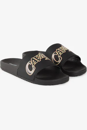 Roberto Cavalli Sandalias con logo estampado