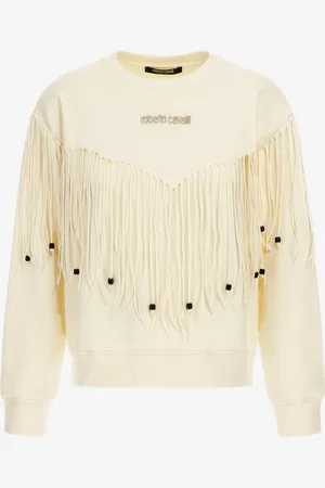 Roberto Cavalli Sudadera con flecos