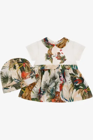 Roberto Cavalli Jungle print dress