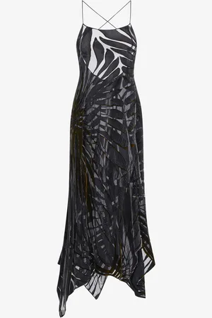 Roberto Cavalli Devorè Slip Dress