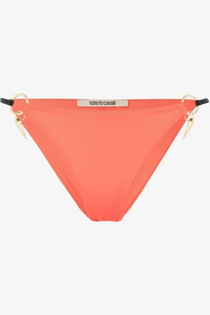Roberto Cavalli Tiger-tooth charm bikini briefs