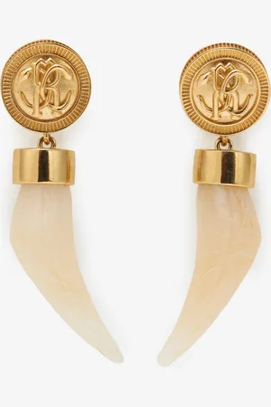 Roberto Cavalli Pendientes largos con Fang