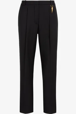 Roberto Cavalli Pantalón recto capri Tiger Tooth