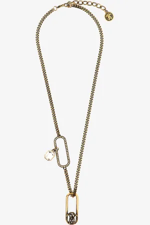 Roberto Cavalli Necklace with Monogram RC