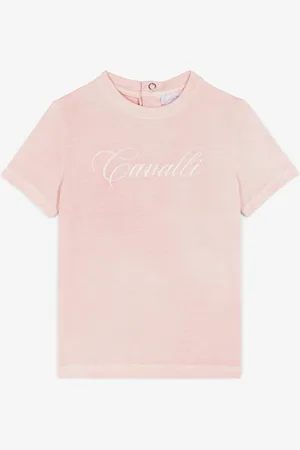Roberto Cavalli Camiseta con logo bordado