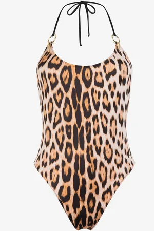 Roberto Cavalli Leopard-print swimsuit
