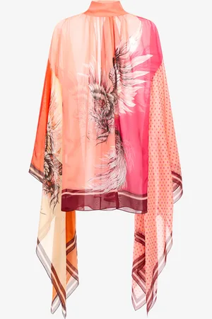 Roberto Cavalli Bird Patchwork print shirt