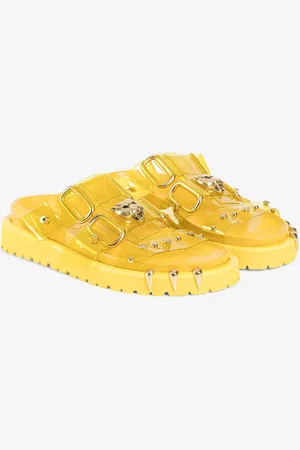 Roberto Cavalli Sandalias de PVC con cabezas de pantera