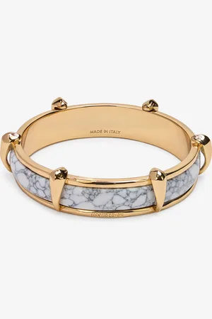 Roberto Cavalli Pulsera Rígida Efecto Mármol