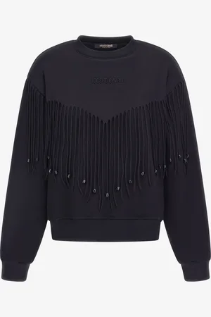 Roberto Cavalli Sudadera con flecos