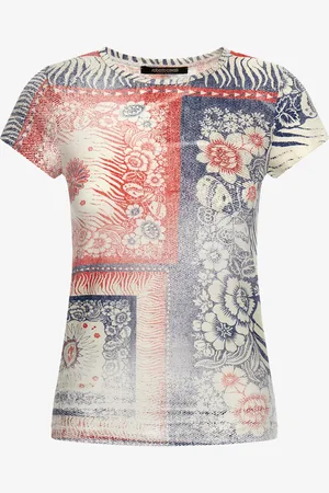Roberto Cavalli Camiseta con Estampado Bandana