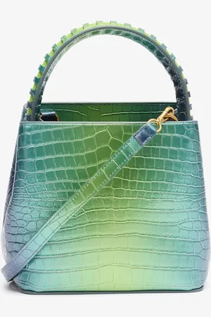 Roberto Cavalli Bolso Roar estampado cocodrilo con bandolera