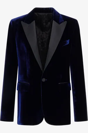 Roberto Cavalli Chaqueta de esmoquin de terciopelo