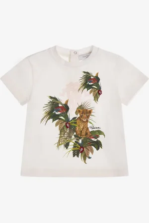 Roberto Cavalli T-shirt with Logo and print