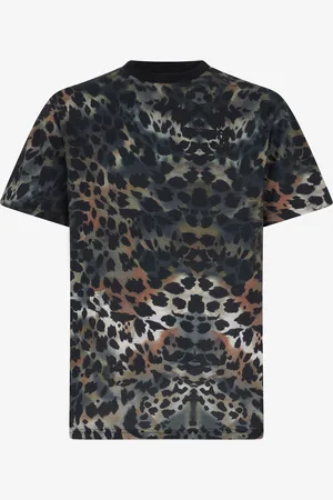 Roberto Cavalli Camiseta Con Estampado Jaguar Skin