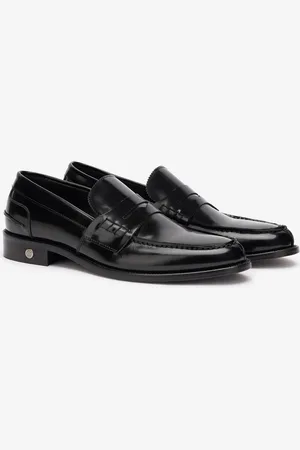 Roberto Cavalli Mocasines penny efecto brillante