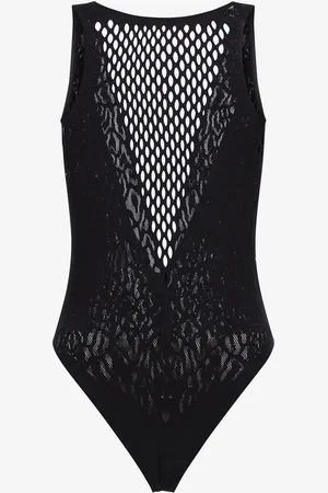 Roberto Cavalli Bañador Entero Inserción Malla