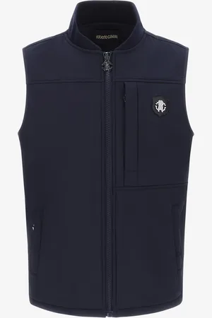Roberto Cavalli Padded vest with logo