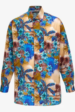 Roberto Cavalli Hawaii print shirt