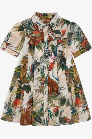 Roberto Cavalli Jungle print dress