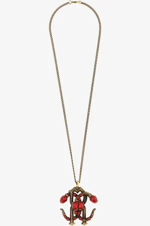 Roberto Cavalli Necklace with Monogram RC