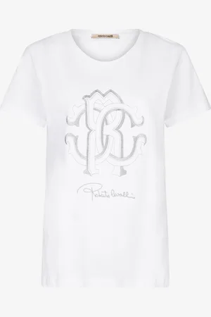Roberto Cavalli Camiseta Con Monograma RC