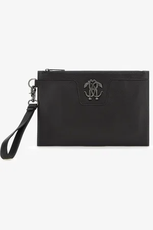 Roberto Cavalli Clutch with Monogram RC