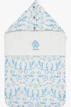 Roberto Cavalli Saco De Dormir Con Estampado Integral Y Monograma RC