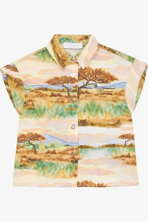 Roberto Cavalli Camisa Estampado Safari