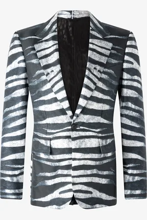 Roberto Cavalli Blazer Con Estampado Zebra