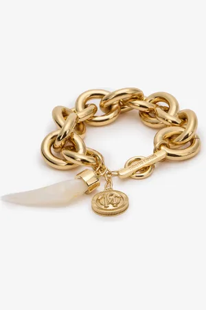 Roberto Cavalli Pulsera De Cadena Con Fang