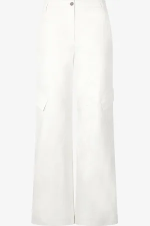 Roberto Cavalli Pantalones De Algodón Elástico Con Estampado Pitón