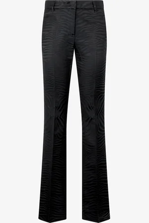 Roberto Cavalli Pantalón Con Motivo Tiger Skin Monocromático