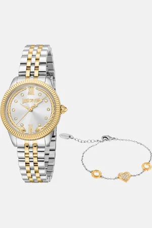 Roberto Cavalli Just Cavalli Set: Watch + Bracelet