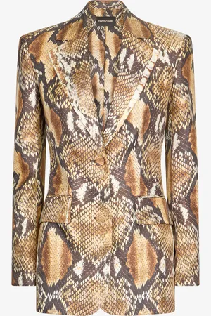 Roberto Cavalli Chaqueta Estampado Python