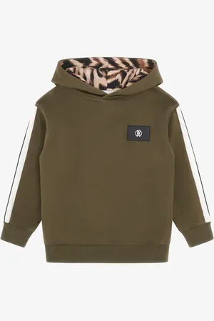 Roberto Cavalli Sudadera Con Capucha Y Placa Monograma RC