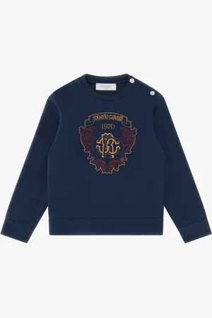 Roberto Cavalli Sudadera Con Emblema Multicolor