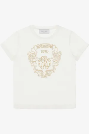 Roberto Cavalli Camiseta con logotipo RC
