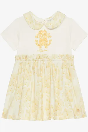 Roberto Cavalli Vestido Monograma RC Y Estampado Floral