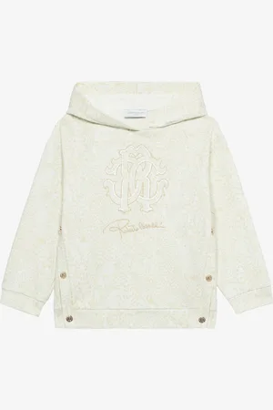 Roberto Cavalli Sudadera Con Capucha Estampado Guepardos