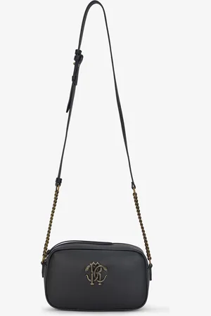 Roberto Cavalli Bolso «camera Bag» Con Monograma Mirror Snake